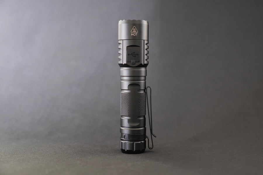 T120 Jet Black High-Output Tactical Flashlight