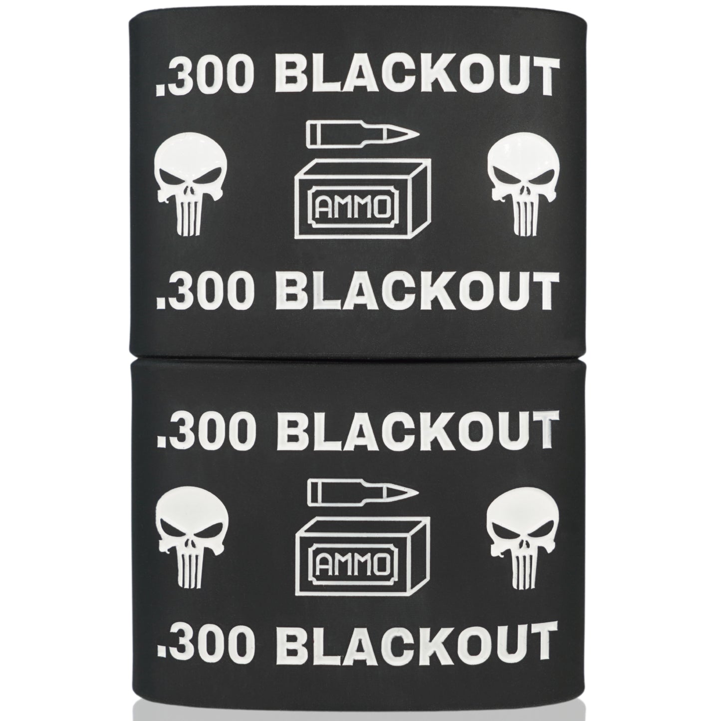 Mag-Mark Pro – 300 Blackout Punisher Design | The Original Tactical Magazine Grip & Ammo ID Band