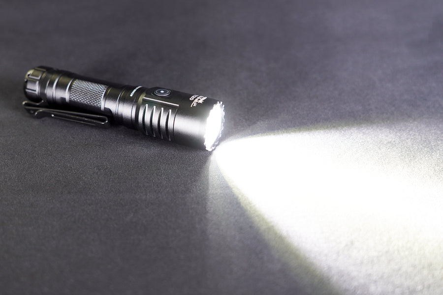 T120 Jet Black High-Output Tactical Flashlight