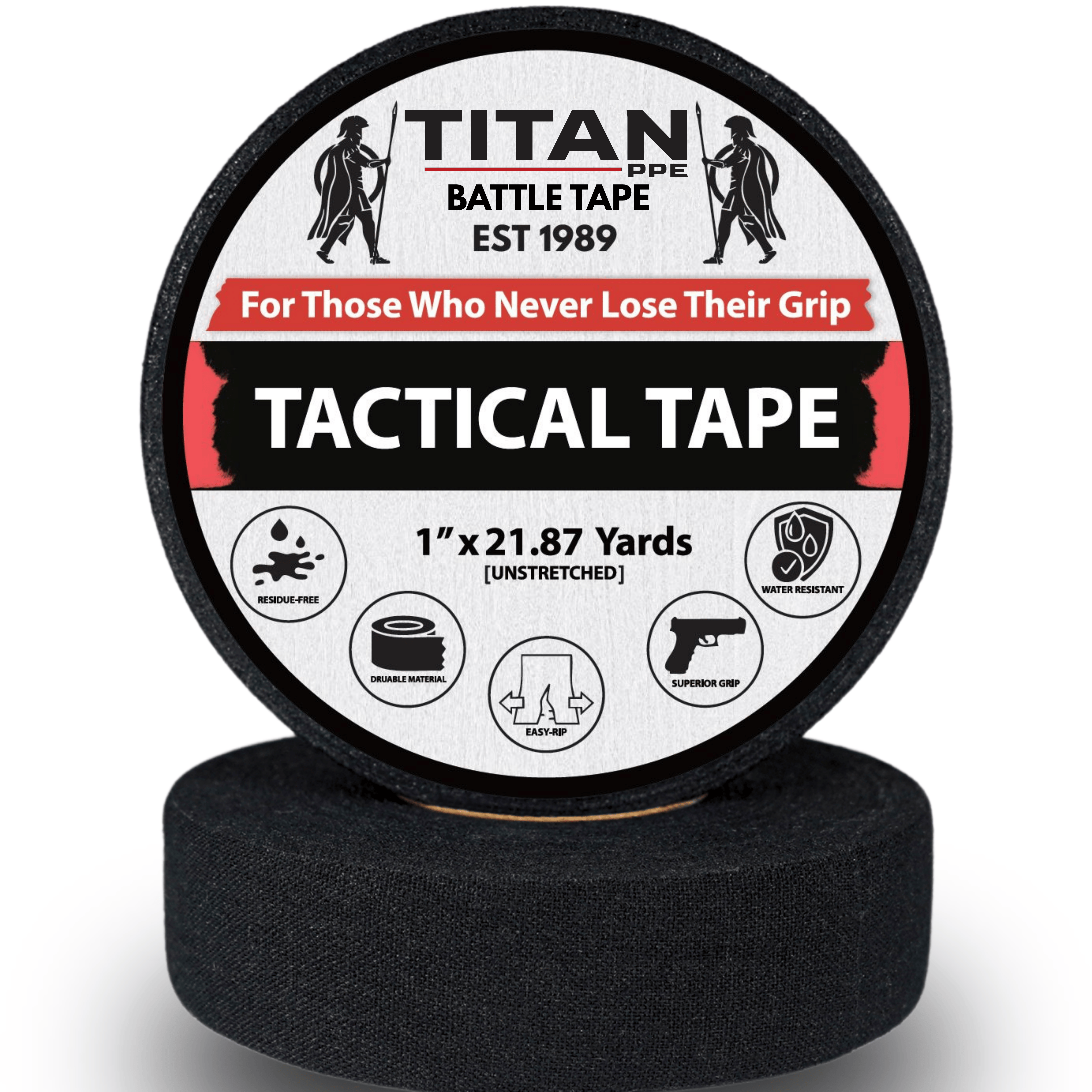 TITAN Battle Tape - Tactical Black Goon Tape