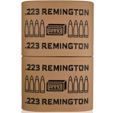 Mag-Mark Pro .223 Remington AMMO design side view showing secure fit on standard AR magazine
