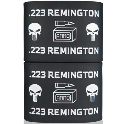 Mag-Mark Pro – 223 Remington Punisher Design | The Original Tactical Magazine Grip & Ammo ID Band