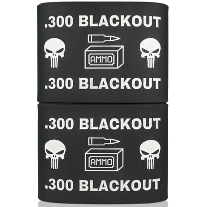 Mag-Mark Pro – 300 Blackout Punisher Design | The Original Tactical Magazine Grip & Ammo ID Band