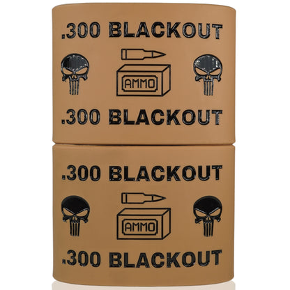 Mag-Mark Pro – 300 Blackout Punisher Design | The Original Tactical Magazine Grip & Ammo ID Band