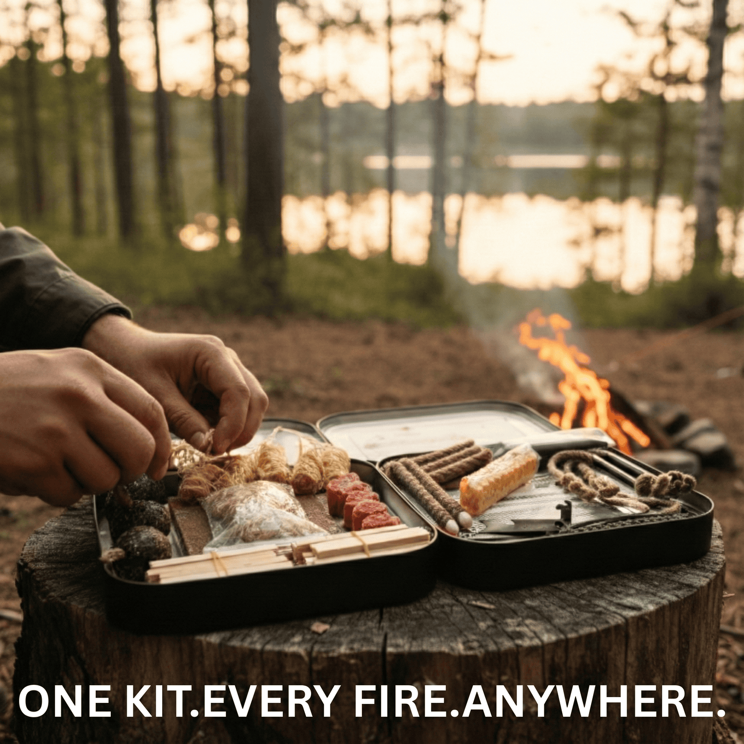 TinFerno - Fire Starting Kit