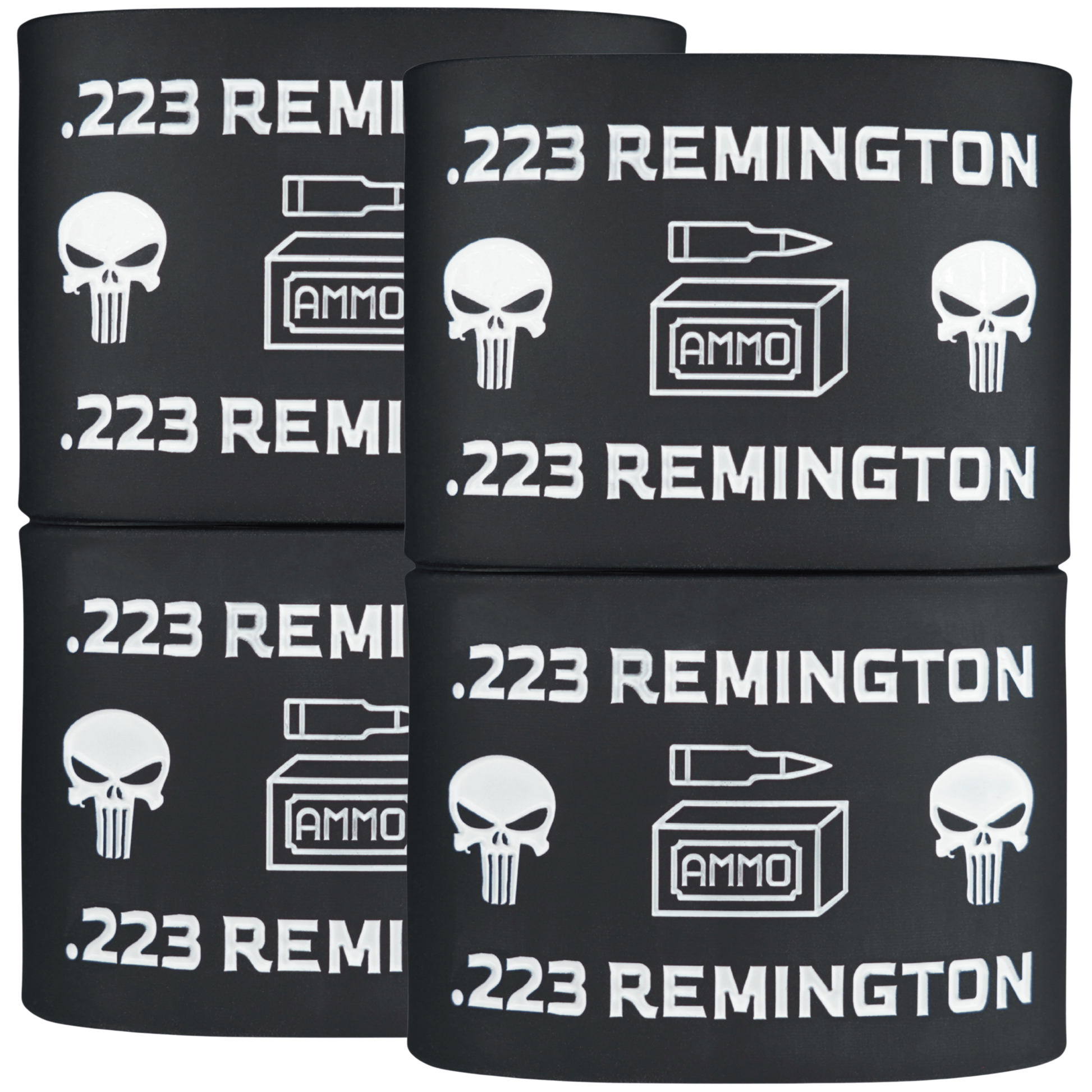 Mag-Mark Pro .223 Remington Punisher design — tactical magazine grip band for range and field use
