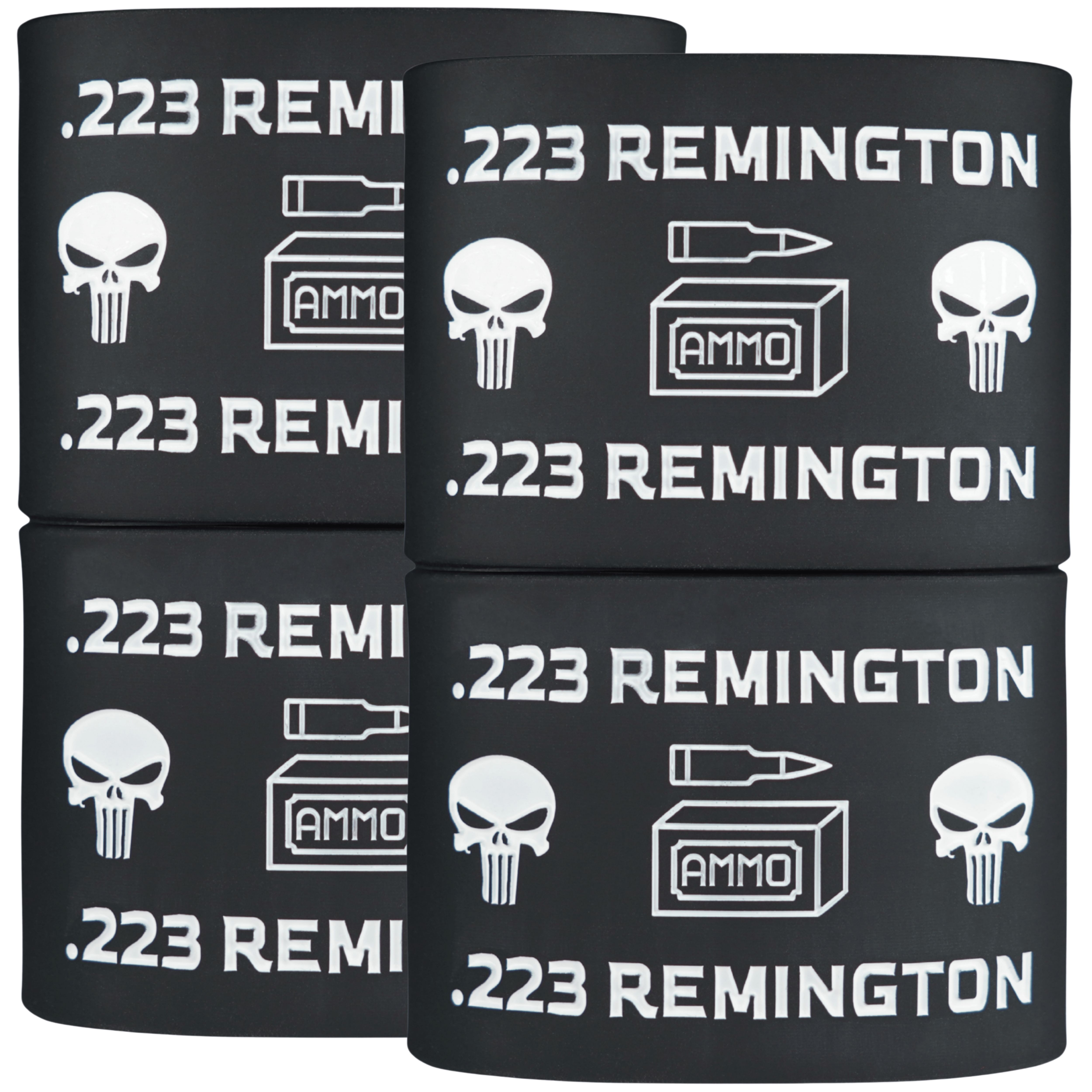 Mag-Mark Pro .223 Remington Punisher design — tactical magazine grip band for range and field use