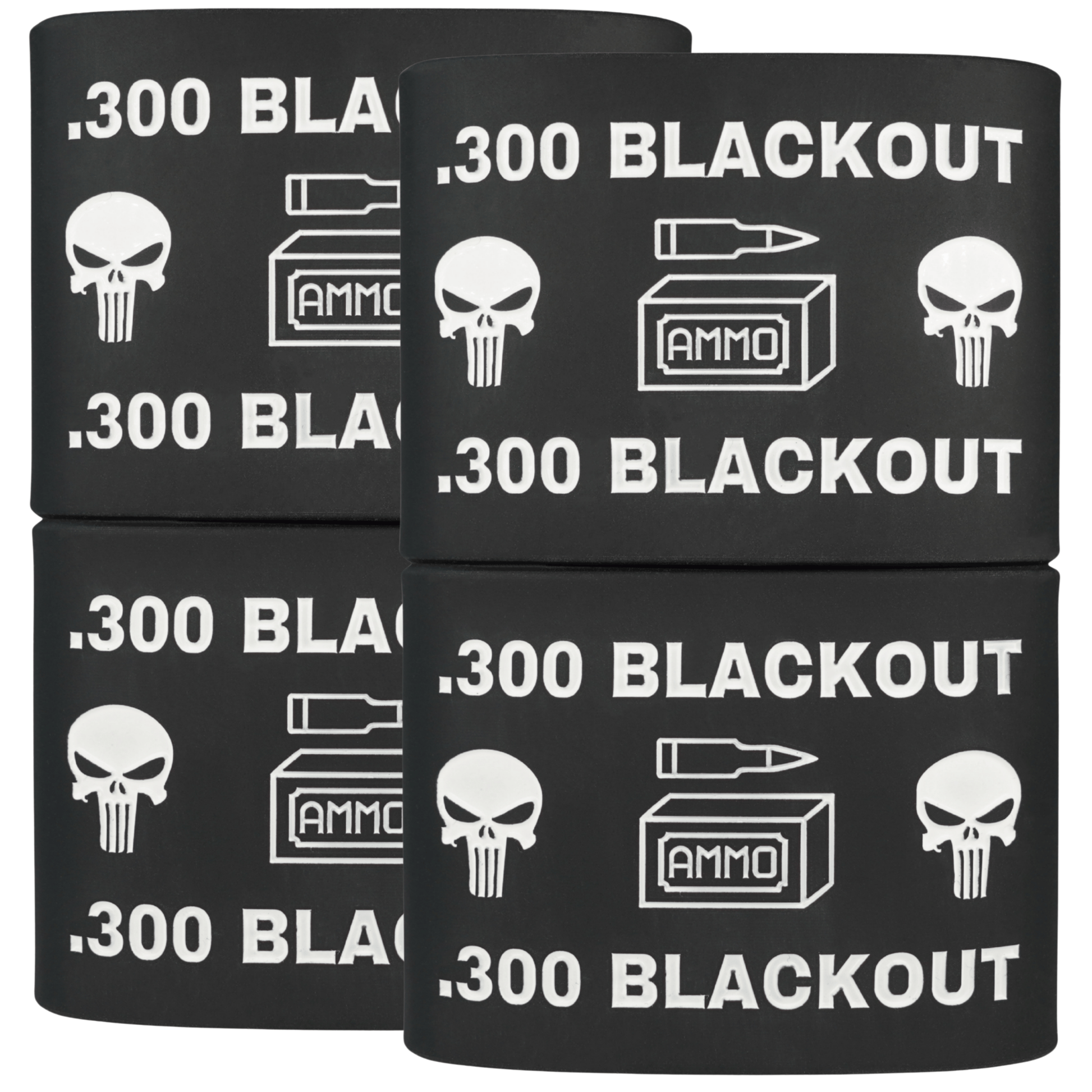 Mag-Mark Pro 300 Blackout Punisher design — the original tactical magazine grip band by TITAN PPE