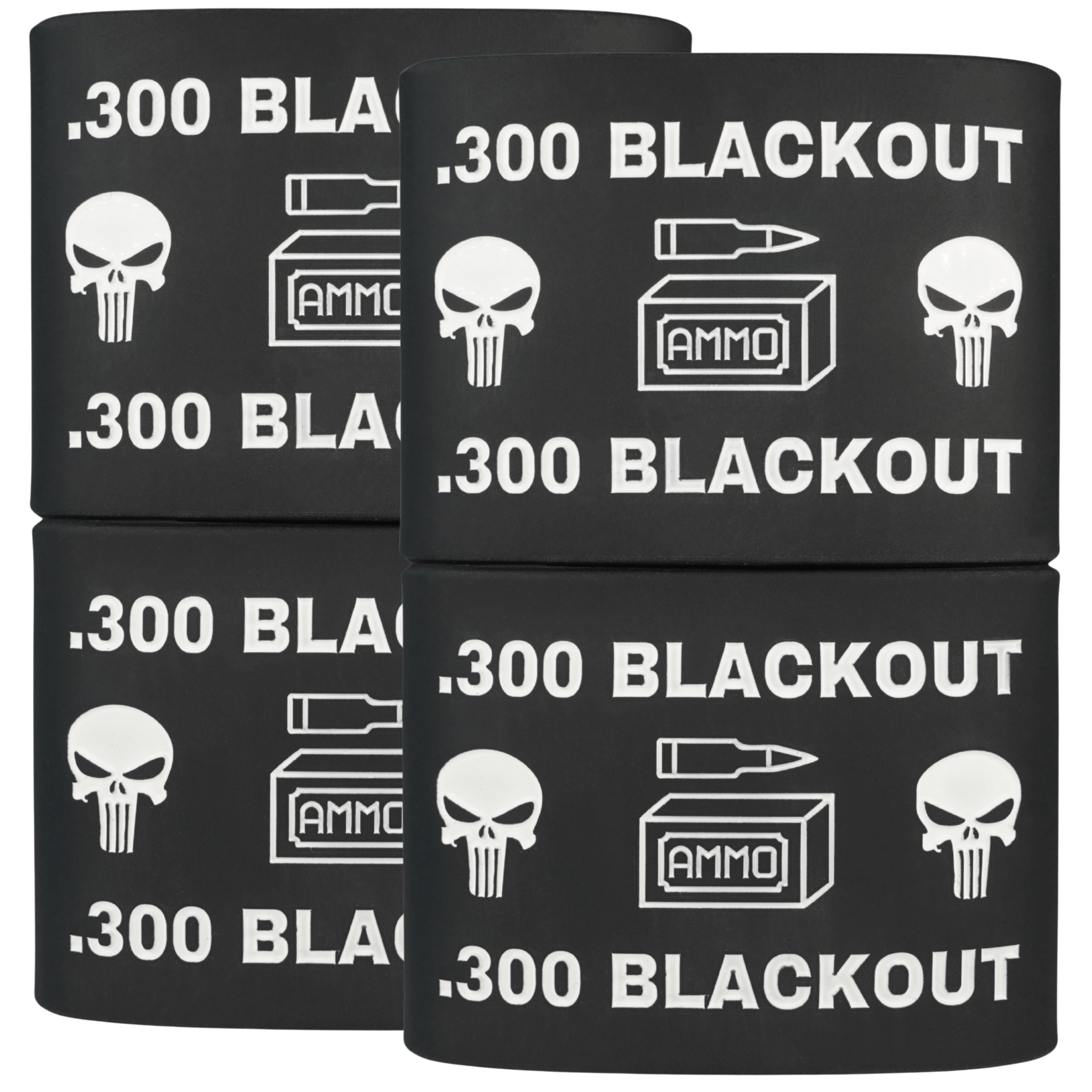 Mag-Mark Pro 300 Blackout Punisher design — the original tactical magazine grip band by TITAN PPE