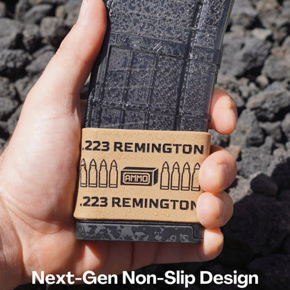 Mag-Mark Pro – 223 Remington AMMO Design | The Original Tactical Magazine Grip & Ammo ID Band