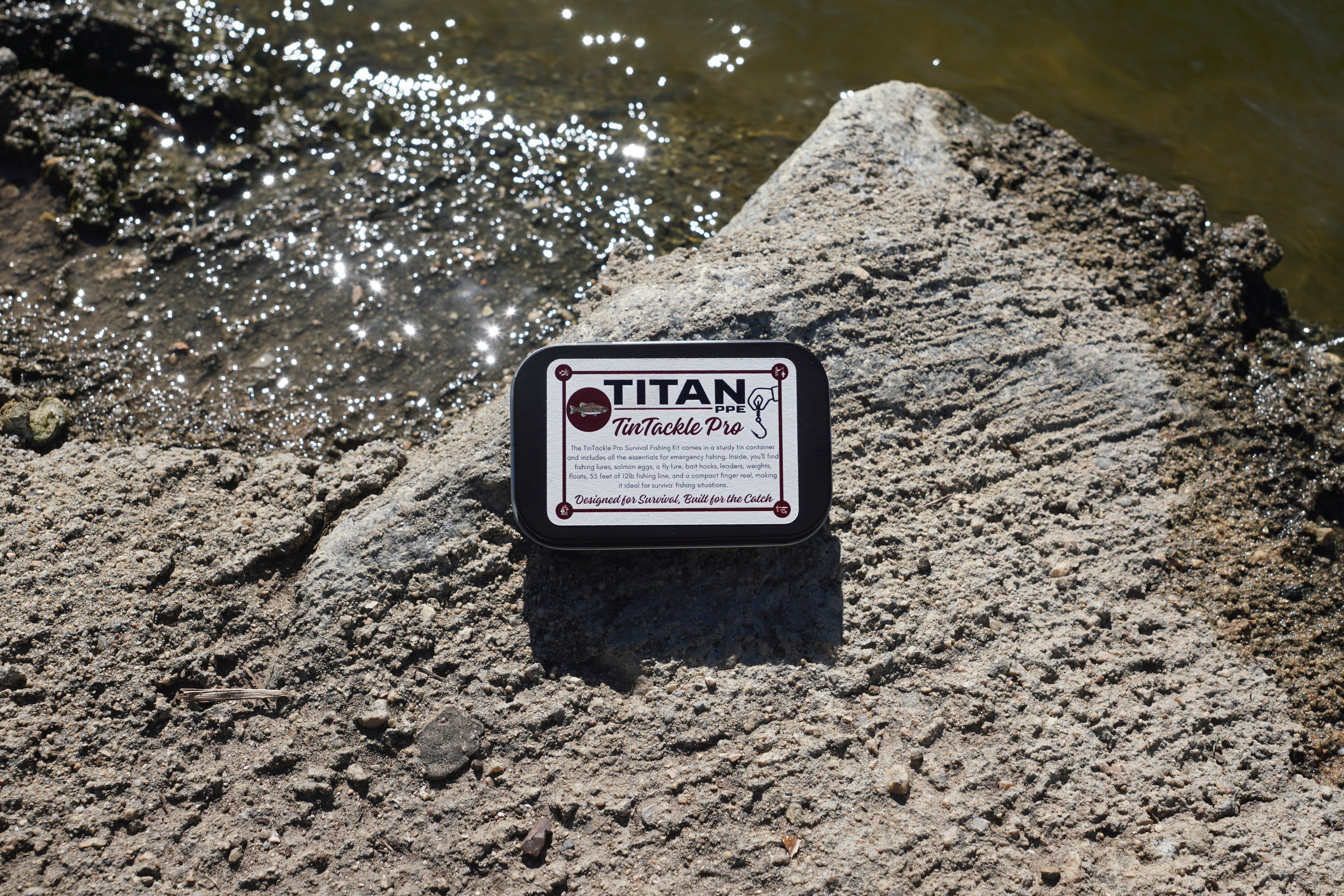 TinTackle Pro - Survival Fishing Kit | Emergency Tackle & Fishing Kit