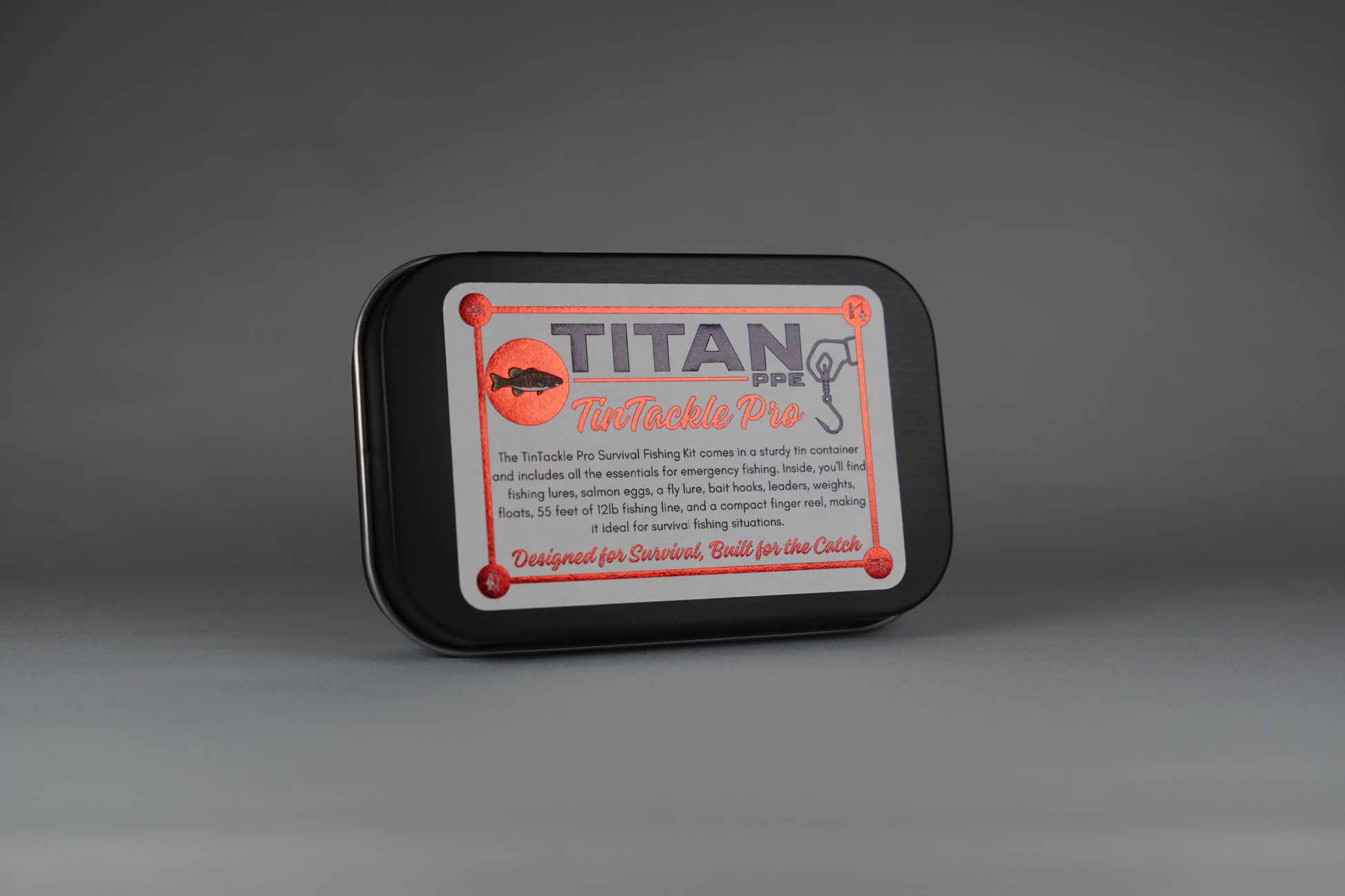 TinTackle Pro - Survival Fishing Kit | Emergency Tackle & Fishing Kit