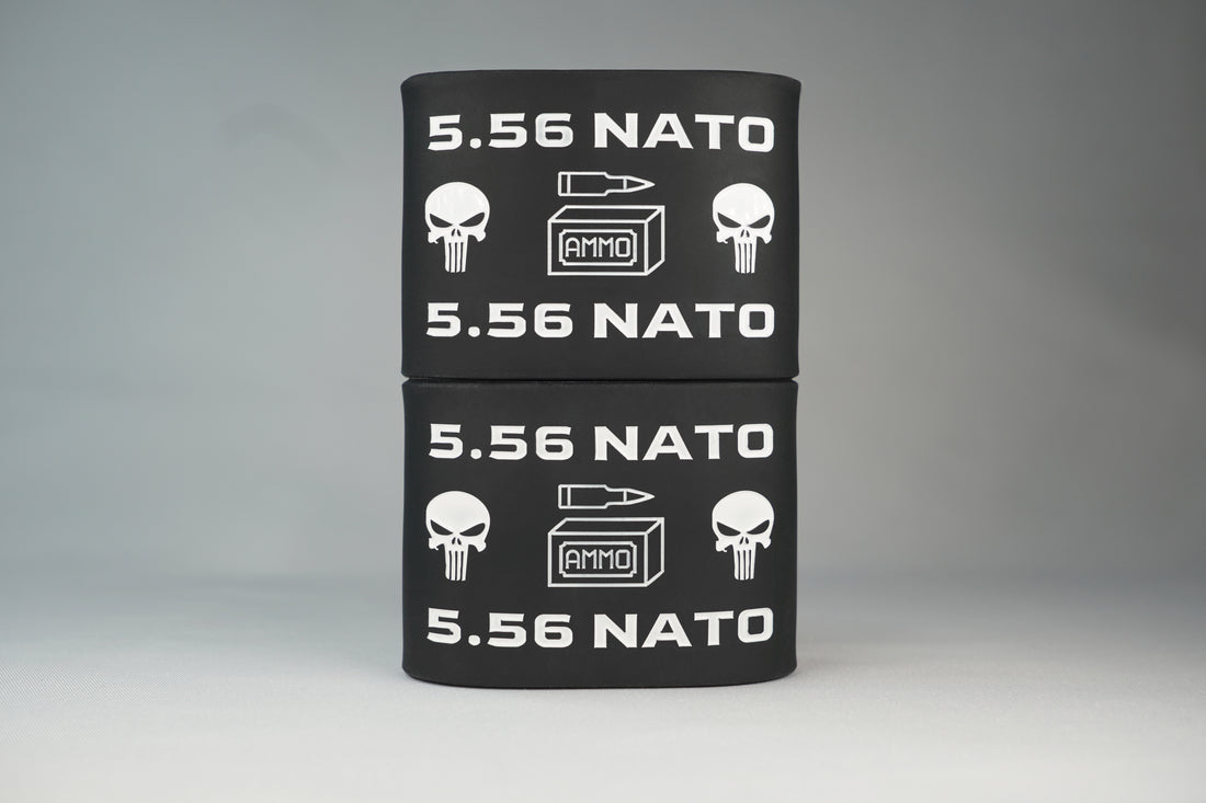 Mag-Mark Pro 5.56 NATO Punisher | Tactical Magazine Grip & Caliber ID Band