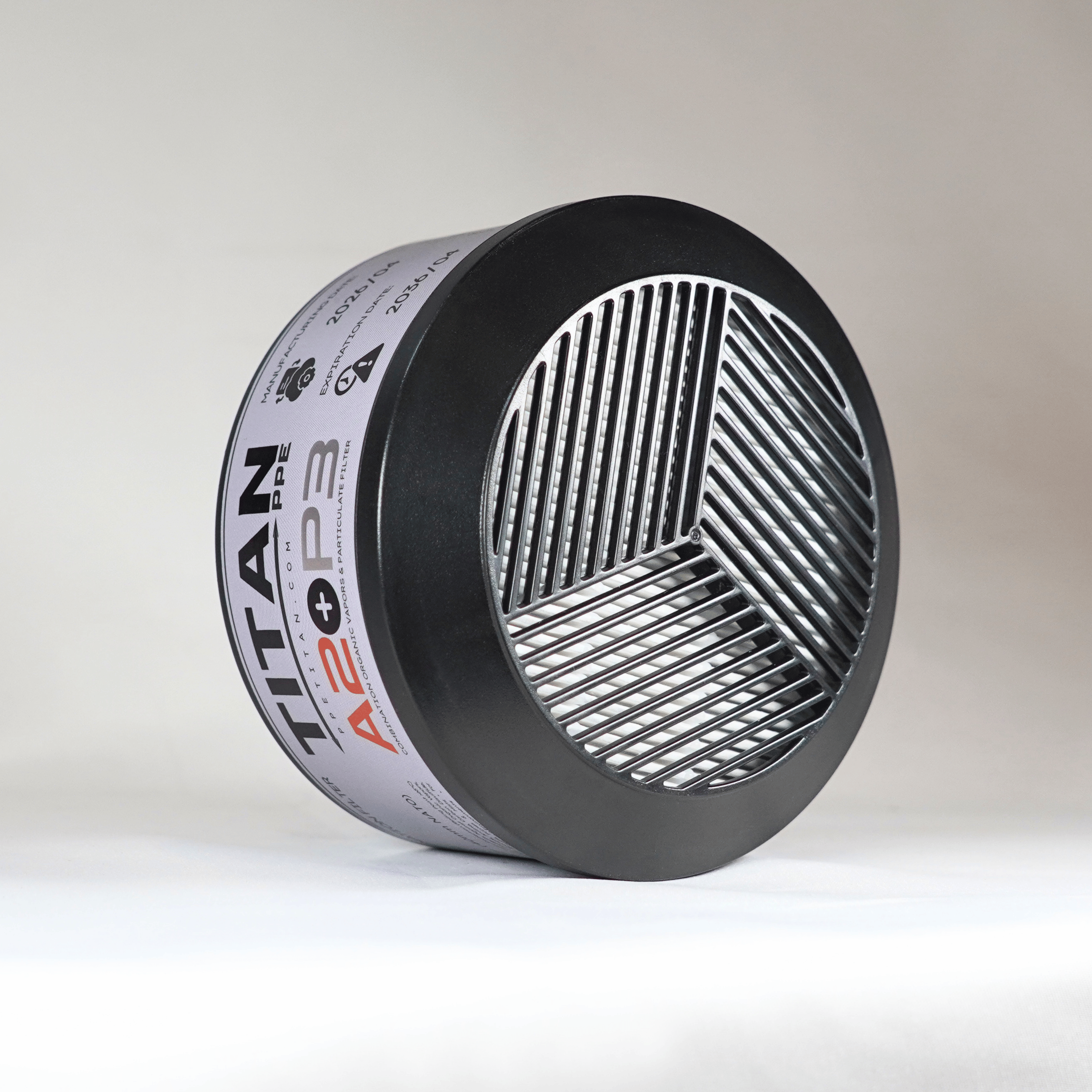 OVP-10 Combination Filter (A2P3) | Universal 40mm NATO Gas Mask Filter | Organic Vapor & Particulate