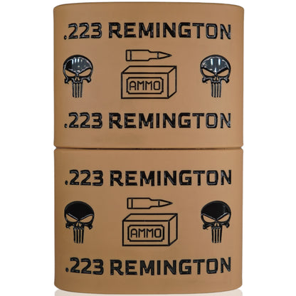 Mag-Mark Pro – 223 Remington Punisher Design | The Original Tactical Magazine Grip & Ammo ID Band