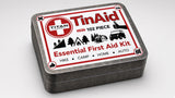 TinAid Essential First Aid Kit | Compact First Aid Supply Kit