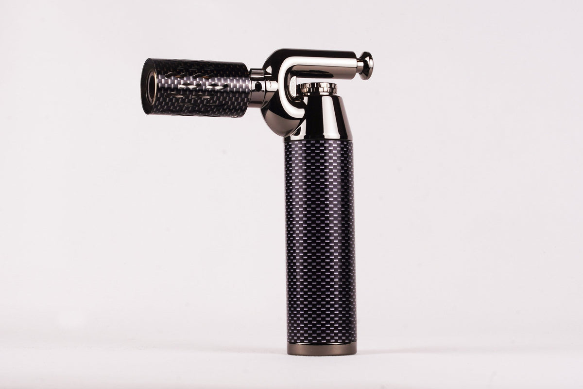 Carbon Torch butane torch lighter, carbon fiber body