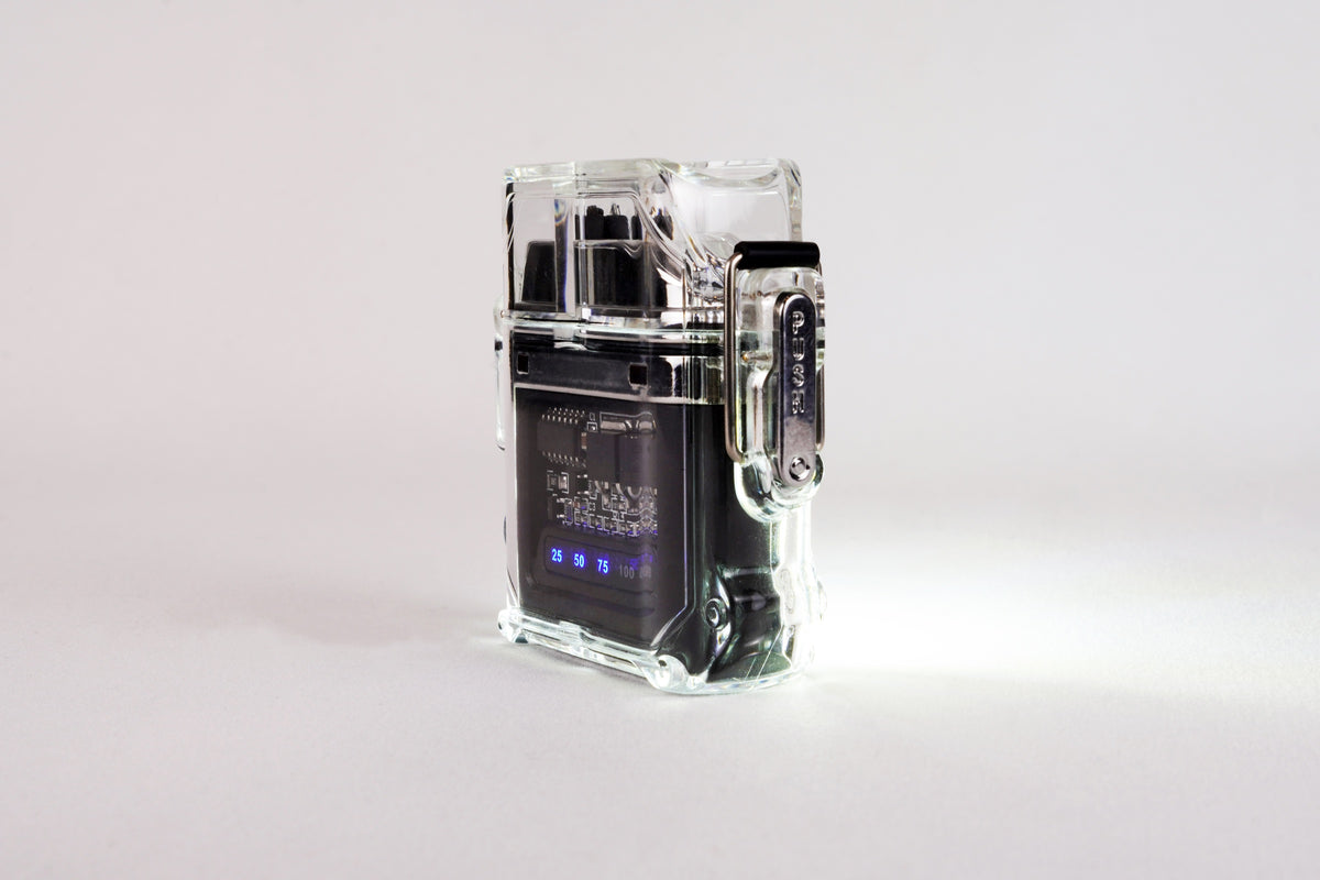Clear Torch - Waterproof Plasma Torch / Flashlight | IP56, Rechargeable, Windproof Double Arc