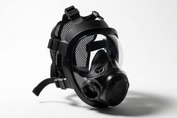TinBreather - Full Face Gas Mask Respirator Kit | TB-11 Mask + 2 OVP-10 A2P3 Organic Vapor & Particulate Filters