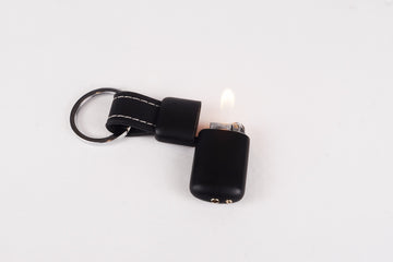 Mini Keychain Lighter - Mini Butane Lighter with Keychain Loop | Metal Jacket, Refillable