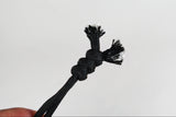 Knotted end of the 550 paracord lanyard