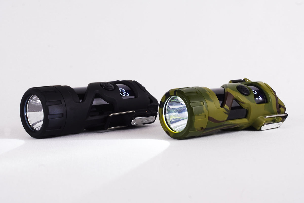 Black and Camo Plasma Torch Light LED beams